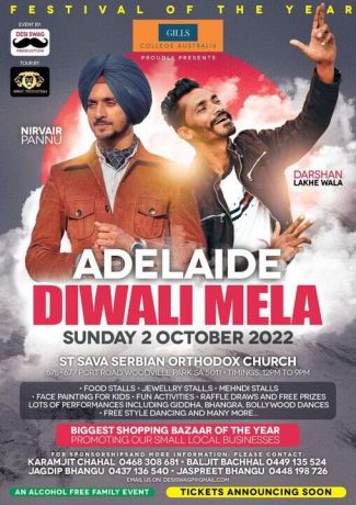Adelaide Diwali Mela 2022