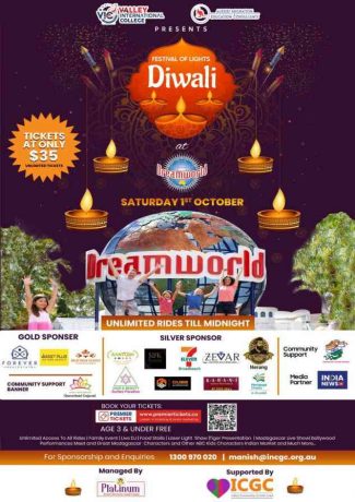 Diwali at Dreamworld 2022
