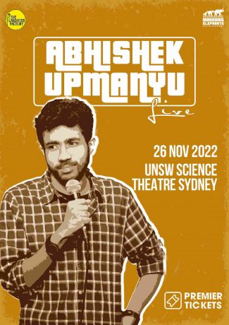Abhishek Upmanyu Live in Sydney 2022