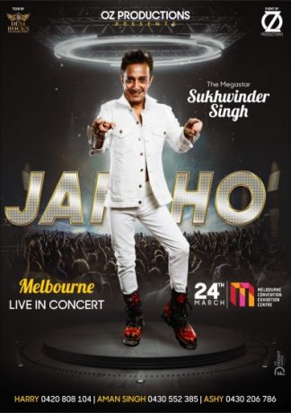 Jai Ho - Sukhwinder Singh Live in Concert Melbourne 2023