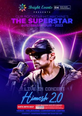 THE SUPERSTAR HIMESH 2.0 - Live in Concert Melbourne 2023