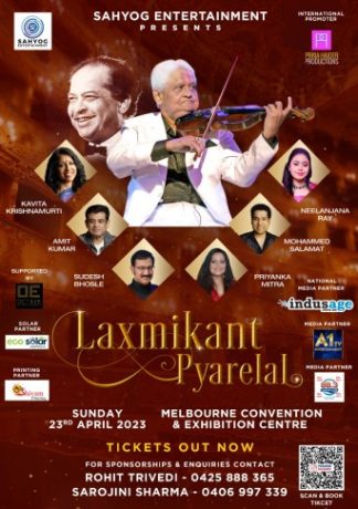 Laxmikant Pyarelal Live in Concert Melbourne 2023