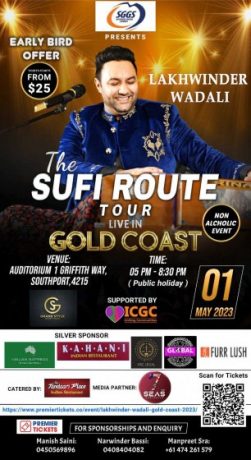 Sufi King Lakhwinder Wadali Live In Concert - Gold Coast 2023