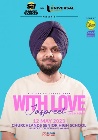 Standup Comedy with Love by Jaspreet in Perth