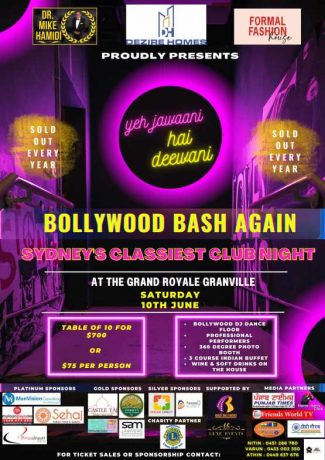 Bollywood Bash Club Night 2023