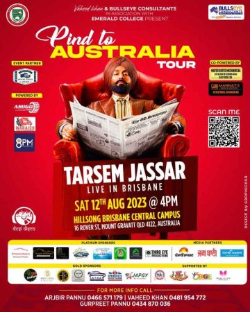 Tarsem Jassar Live In Brisbane 2023