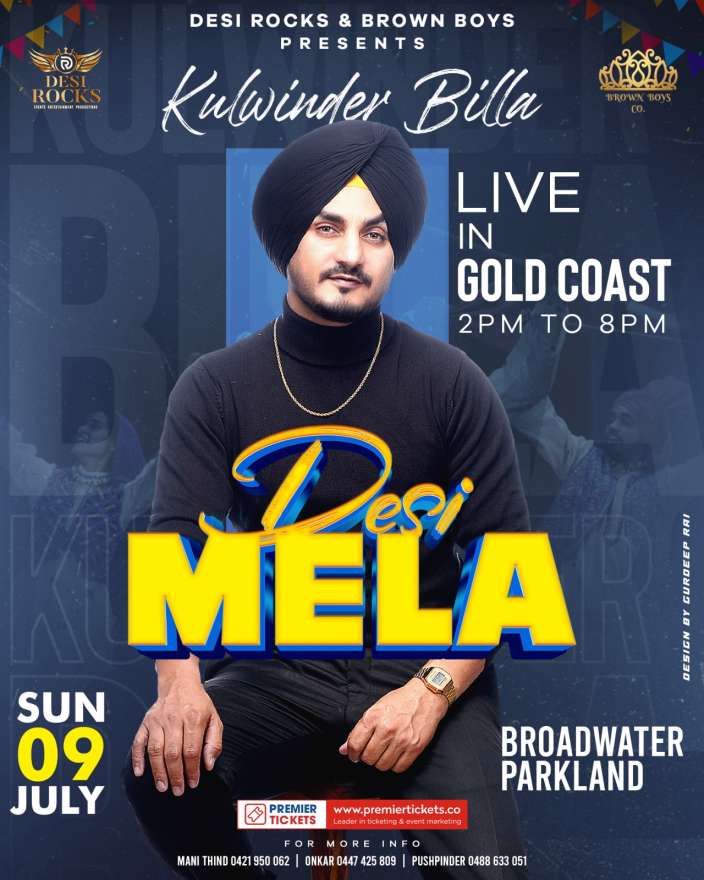 Desi Mela - Kulwinder Billa Live In Gold Coast