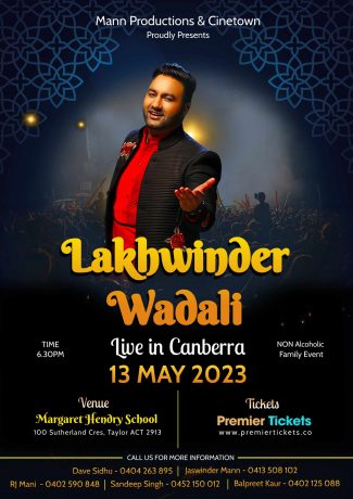 Sufi King Lakhwinder Wadali Live In Concert - Canberra 2023