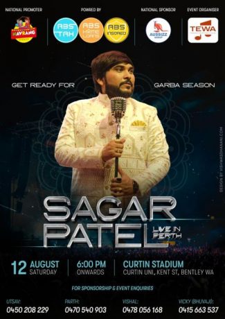 Garba 2023 with Sagar Patel in Perth