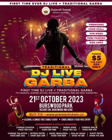 Open Air Dj Live Traditional Navratri Mela 2023