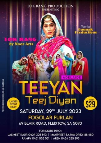 Teeyan Teej Diyan - Adelaide 2023