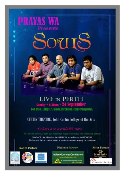 Souls Concert – Live in Perth 2023