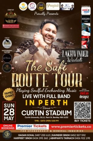 The Sufi Route - Lakhwinder Wadali Live In Concert Perth