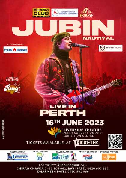 Jubin Nautiyal – Live Concert In Perth