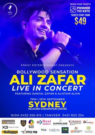 Ali Zafar Live In Sydney