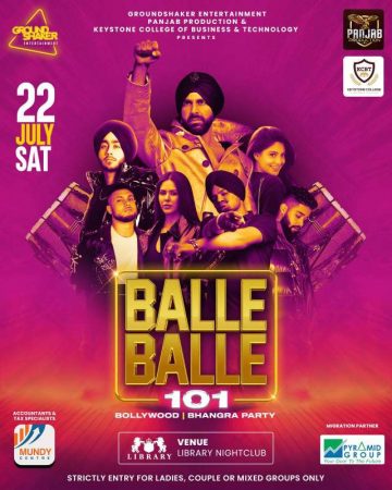 Balle Balle 101 - Bollywood Bhangra Party Perth