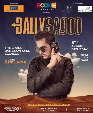 Bally Sagoo live In Adelaide
