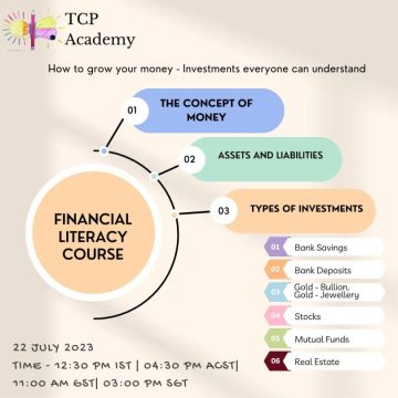 Understanding Investments: Two Hours to Financial Literacy Australia (Online Session)