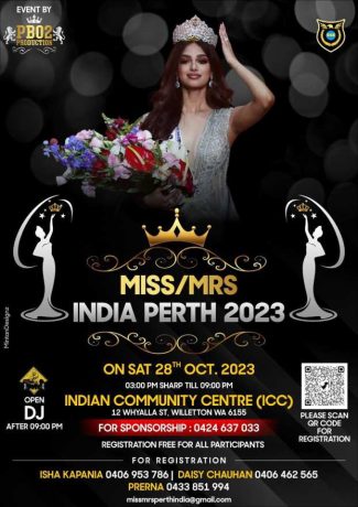 Miss/Mrs India Perth 2023