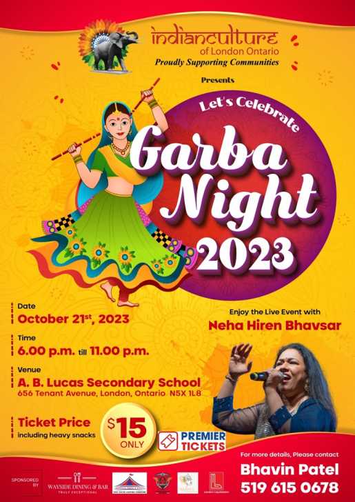 Garba Night 2023 with Neha Hiren Bhavsar