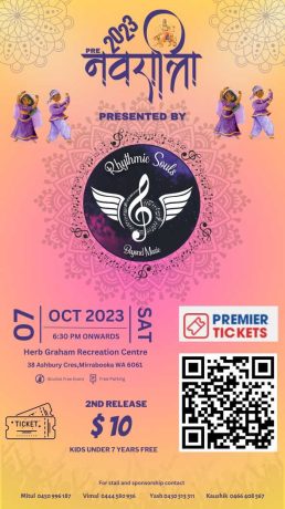 Navratri 2023 presented by Rhythmic Souls