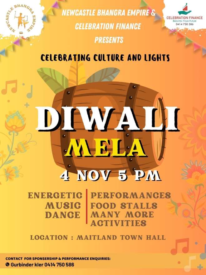 Diwali Mela Newcastle 2023