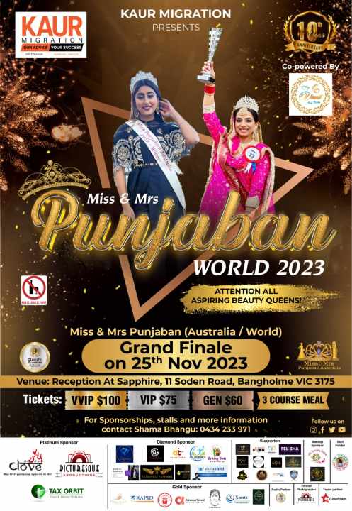 Miss & Mrs Punjaban World 2023