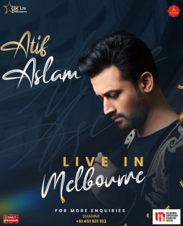 Atif Aslam Live In Concert Melbourne 2024