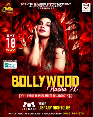 Bollywood Nasha 2.0 Live In Perth – 2023