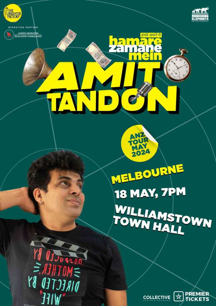 Hamare Zamane Mein – Standup Comedy by Amit Tandon Melbourne