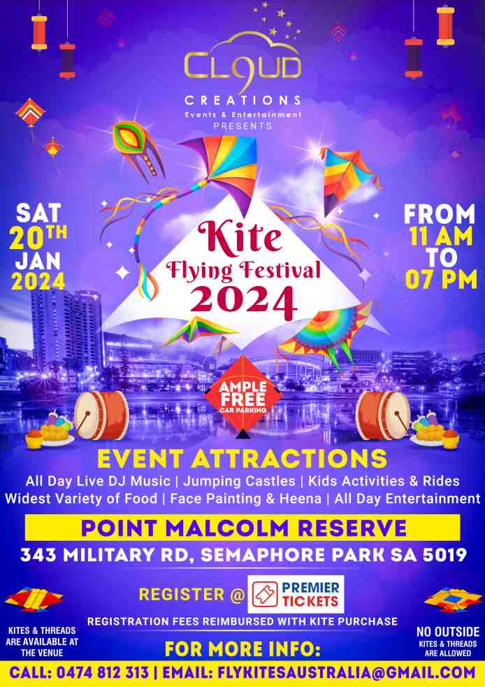 Kite Flying Festival 2025 in Adelaide Premier Tickets