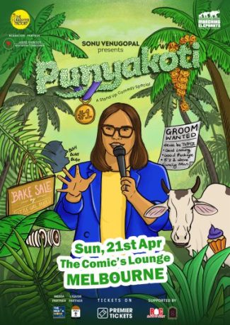 Punyakoti - Stand Up Comedy by Sonu Venugopal in Kannada - Melbourne