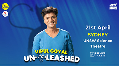 Vipul Goyal Unleashed – Standup Comedy in Sydney