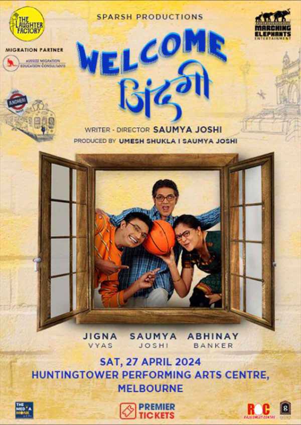 Welcome Zindagi - A Gujarati Play in Melbourne Welcome Zindagi - A Gujarati Play in Melbourne