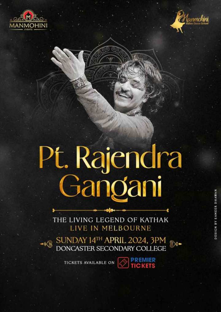 The Living Legend of Kathak - Pt. Rajendra Gangani Live in Melbourne
