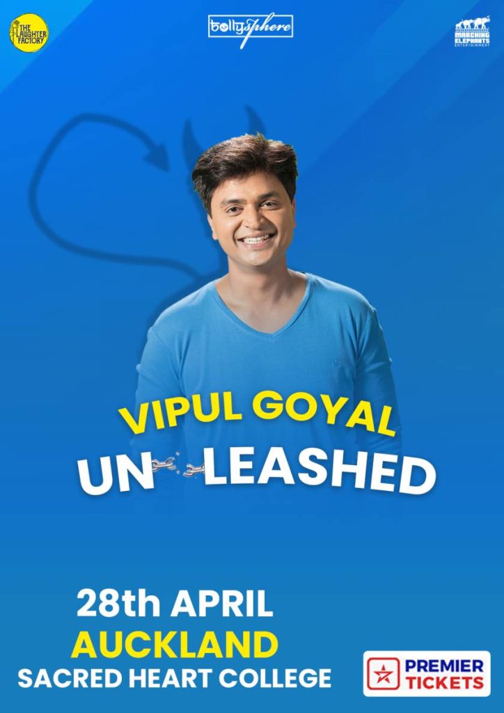 Vipul Goyal Unleashed – Standup Comedy in Auckland