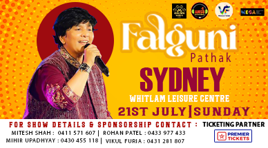 Garba 2024 with Dandiya Queen Falguni Pathak in Sydney