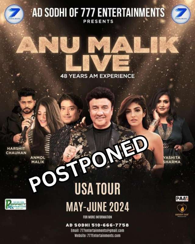 Anu Malik Live in Concert Chicago - 2024 Anu Malik Live in Concert Chicago - 2024