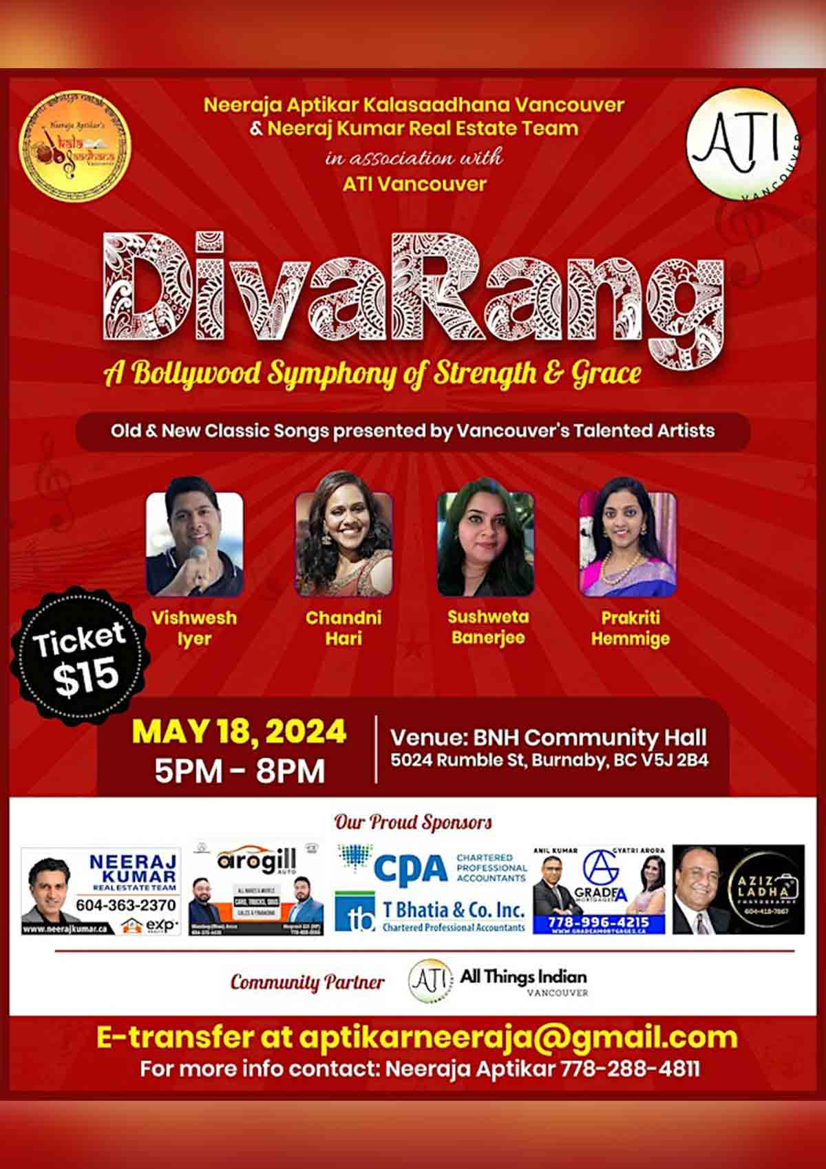 Divarang - Bollywood Classic Hindi Songs & Get Together Divarang - Bollywood Classic Hindi Songs & Get Together