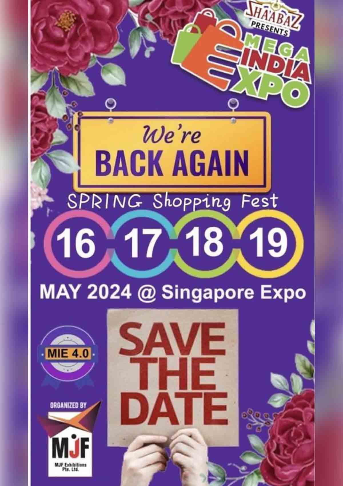 MEGA INDIA EXPO - SPRING SHOPPING FEST MEGA INDIA EXPO - SPRING SHOPPING FEST