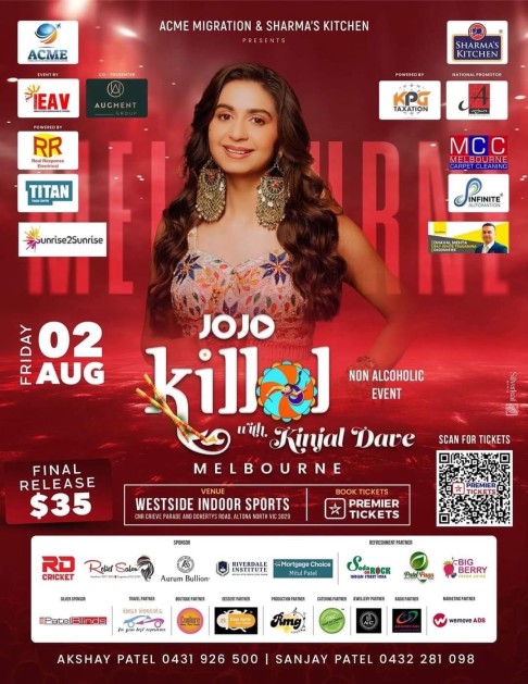 Killol With Kinjal Dave - Garba Live In Melbourne 2024 Killol With Kinjal Dave - Garba Live In Melbourne 2024