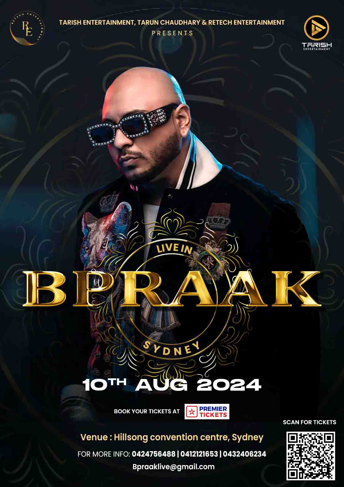 B Praak Live in Sydney 2024