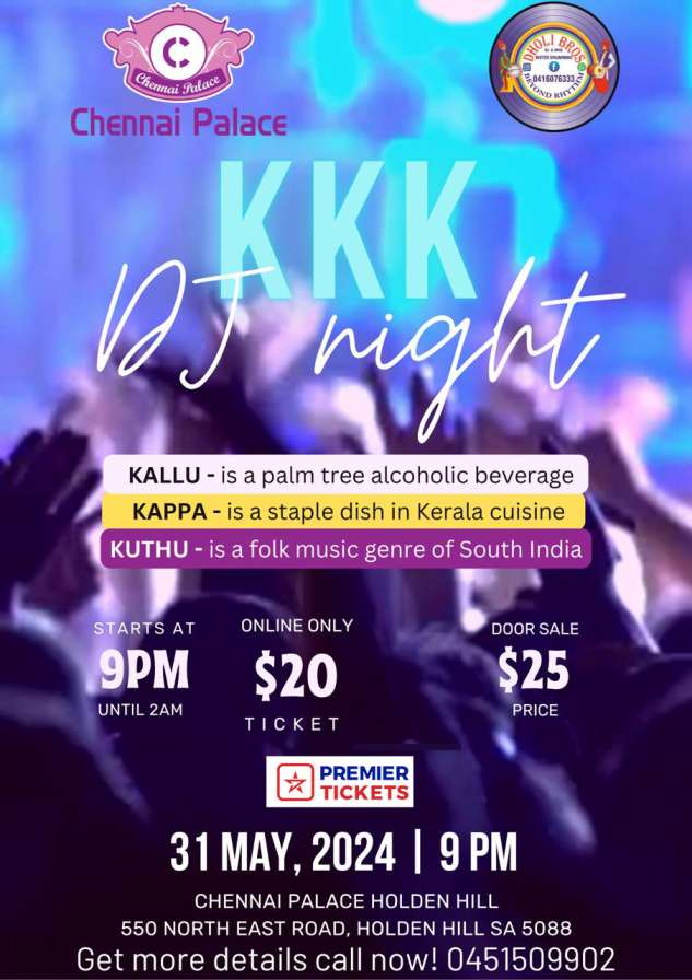 Kallu, Kappa & Kuthu Dj Night in Chennai Palace – HOLDEN HILL