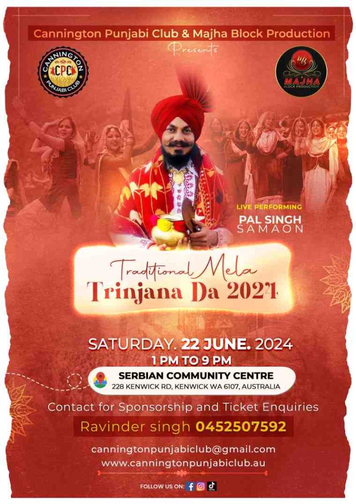 Traditional Mela Trinjana Da 2024 – Perth