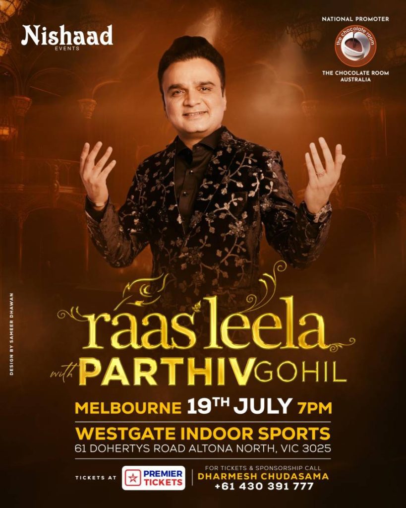 RaasLeela with Parthiv Gohil in Melbourne