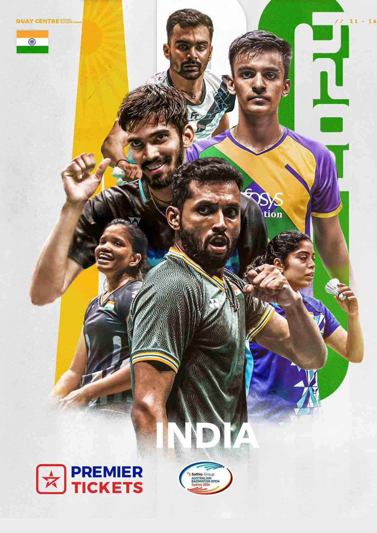 Sathio Group Australian Badminton Open 2024 Premier Tickets