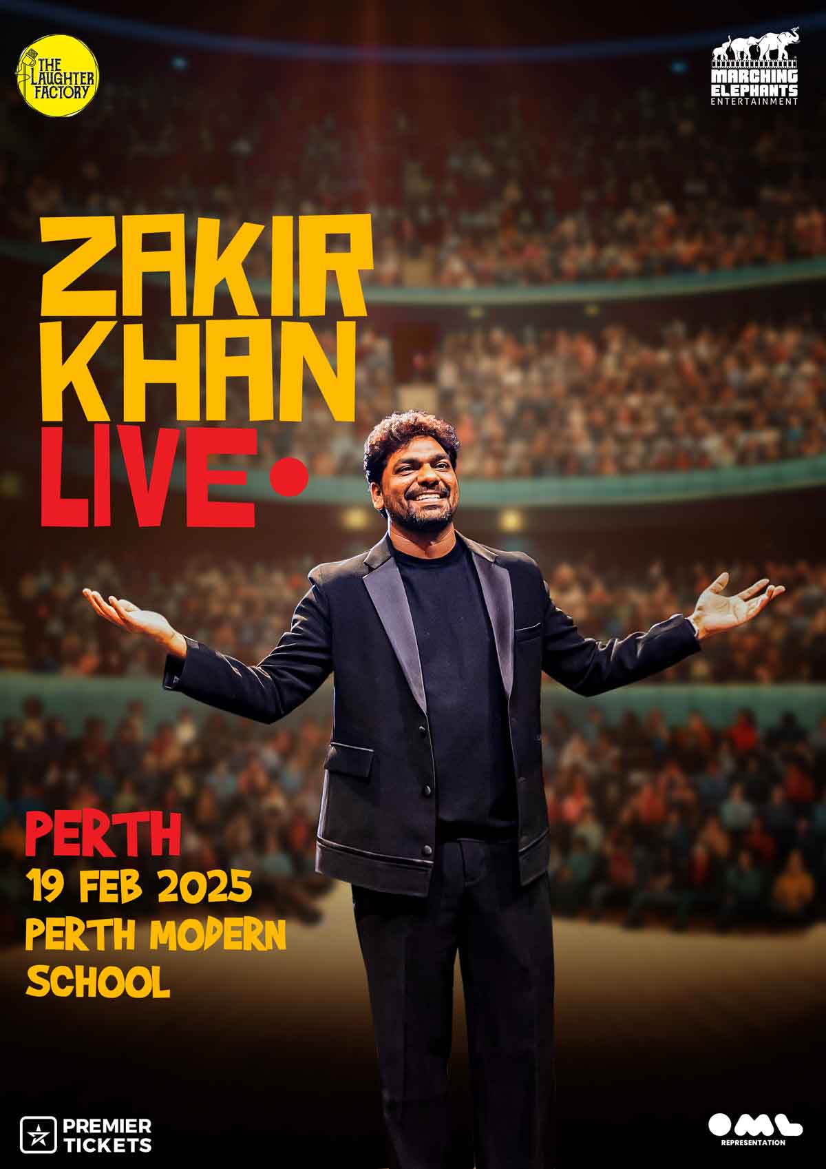 Zakir Khan Live in Perth 2025