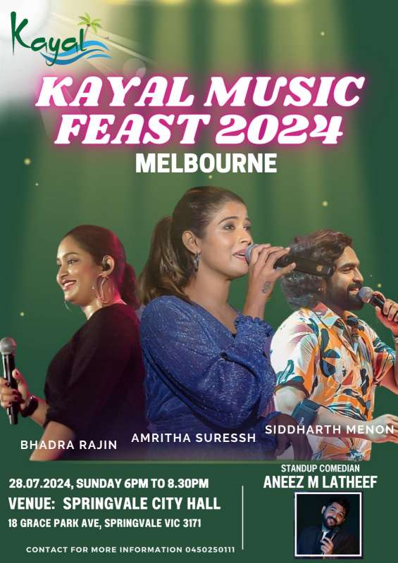 Kayal Music Feast 2024 – Melbourne