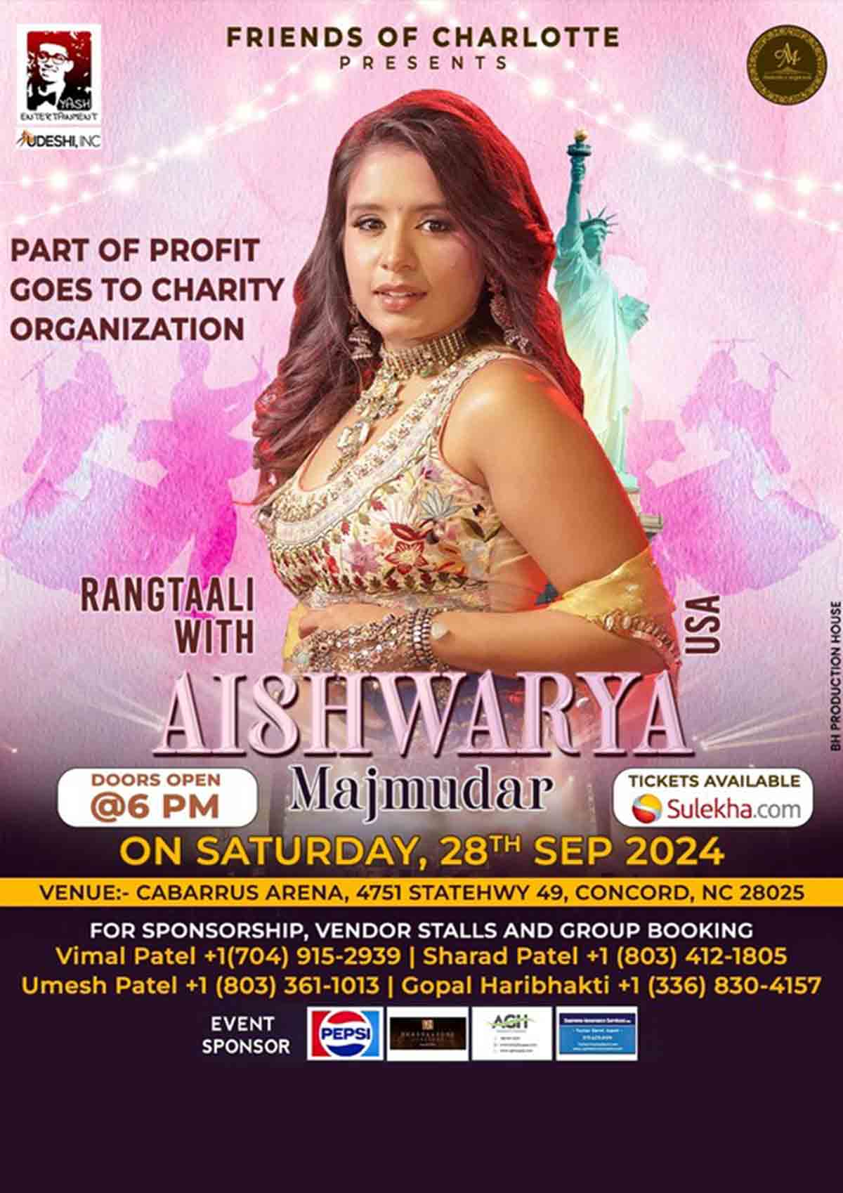 Garba Dandiya Night 2024 with Aishwarya Majmudar Garba Dandiya Night 2024 with Aishwarya Majmudar
