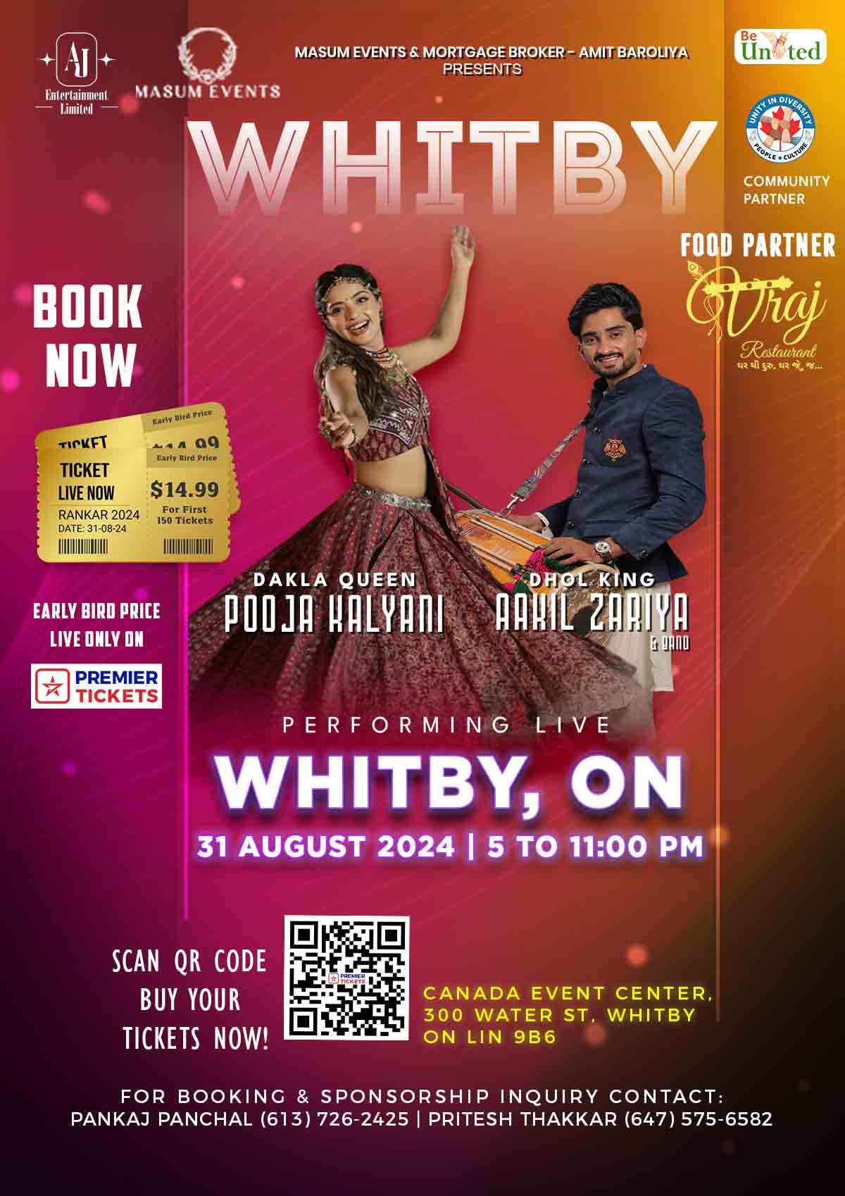 Garba Ramjat with Dakla Queen Pooja Kalyani & Aakil Zariya (Dhol King) Navratri 2024